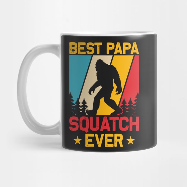 Best Papa Squatch Ever, Bigfoot Sasquatch Dad by ThatVibe